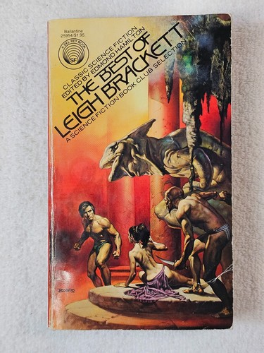 The Best of Leigh Brackett - Edmond Hamilton 1st Edition BORIS Cover VTG GOOD - Picture 1 of 6