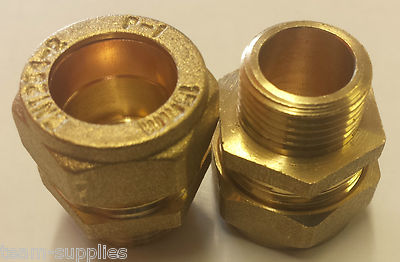 Paar 15 mm x 3/8 Zoll BSP EISENAUSSEN europäischer flexibler Hahnverbinder Gewindeadapter