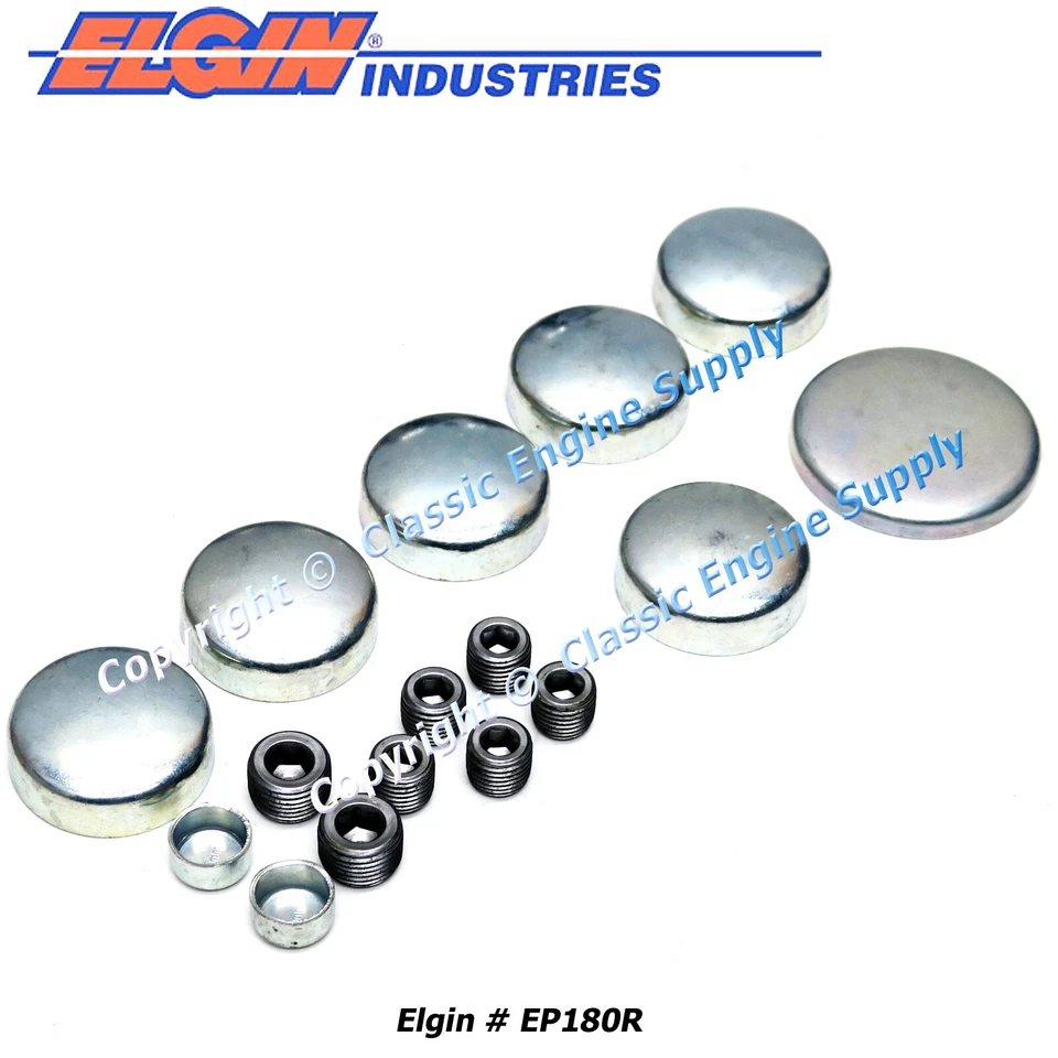 Nuevo kit de tapón de congelación de bloque para motores V8 diésel Chevy y GMC 6,2 L 379 y 6,5 L 395 Foto 2 de 4