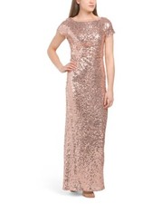 ADRIANNA PAPELL Sequin Gown (size 6)