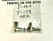 LIONEL ZW TRANSFORMER T-159 T-160 BINDING POST NUTS 4EA. FOR LIONEL KW,TW,RW