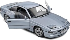 Finished Product Solido 1/18 BMW 850 E31 CSI 1992 Silver from Japan 13948