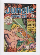 JUNGLE COMICS #118 [1949 EN ESTADO BASTANTE BUENO-] CASA DE FICCIÓN "¡LOS TAMBORES AMORTIGUADOS DE LA PERDICIÓN!"