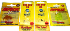 Nortland Tackle Impulse Panfish Ice Snack Pack (Lot of 4-Packs-SP-3)