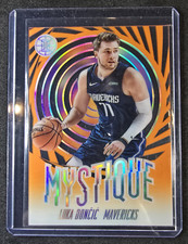 Luka Doncic 2019-20 Panini Illusions Mystique Orange #10 Mavericks Lakers SP