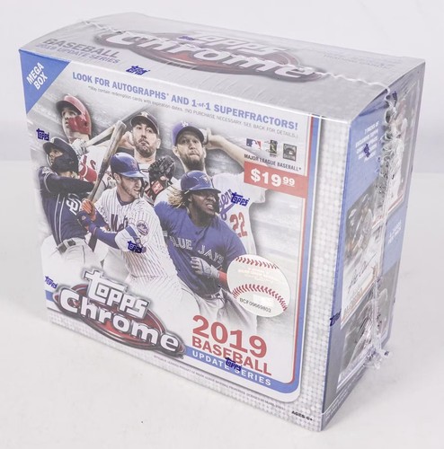 2019 TOPPS CHROME UPDATE SERIES BASEBALL MEGA BOX Factory Sealed - Ohtani 2nd Yr - Picture 2 of 2