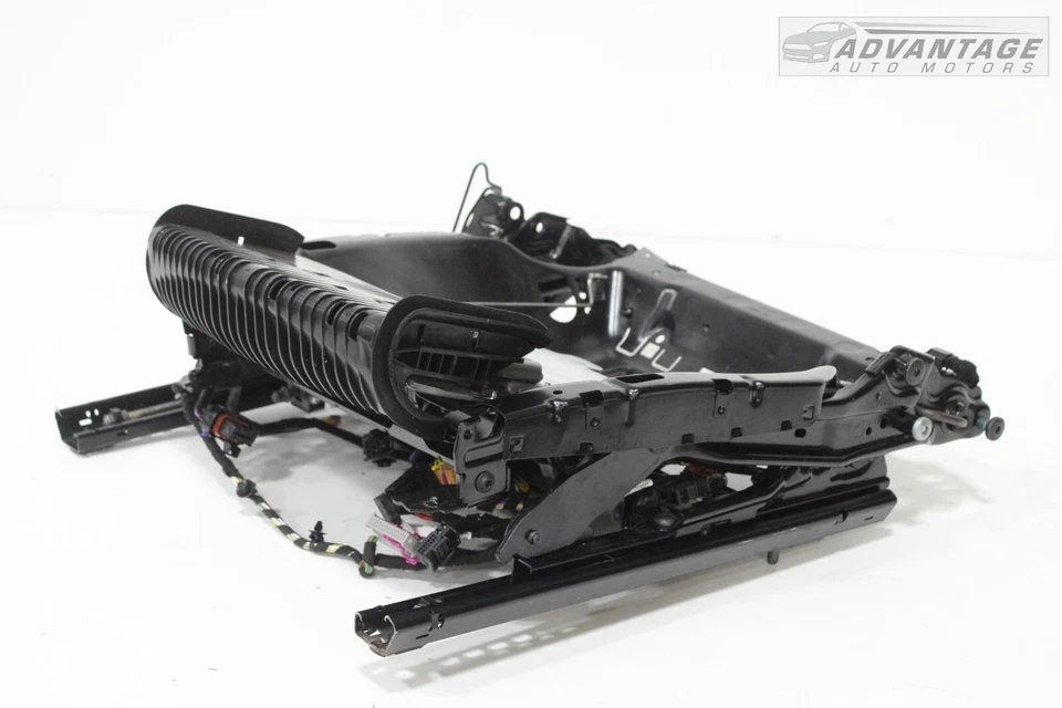 AUDI A8L 2011-2018 marco de pista asiento eléctrico inferior delantero derecho con motor OEM Foto 2 de 4