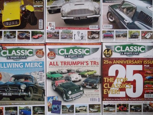 Classic and Sports Car magazine. x11 issues. Year 2007. Missing August issue. - Picture 3 of 4