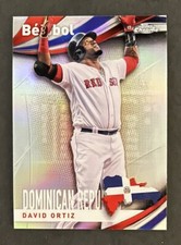 2021 Topps Chrome #B-2 David Ortiz Beisbol Refractor Dominican- Red Sox (M1)
