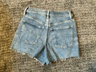 Old Navy Higher High Rise Sky-Hi A-Line Secret Smooth Pocket Jean Shorts 2 — photo 5