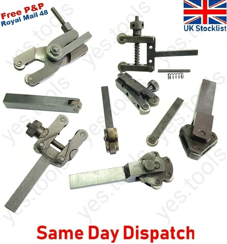 ANCHOR Knurling Tool Variation Straight Shank Clamp Type Knurling Tool 1 2 3 6 Wheel