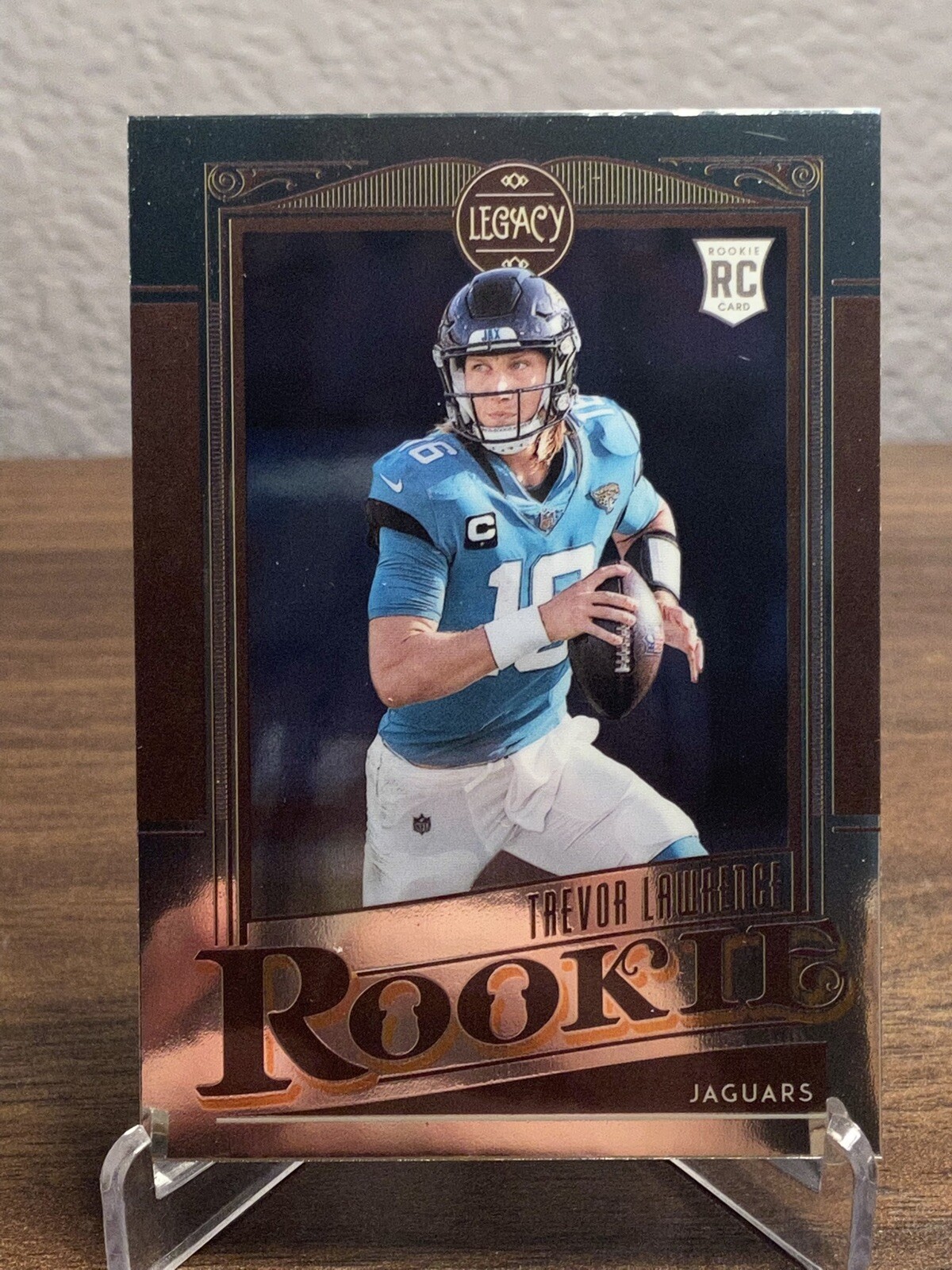 Trevor Lawrence | RC | 2021 Panini Chronicles Football Chrome Legacy | 215 | Jag