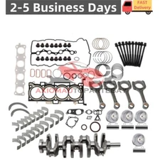 G4KJ 2.4L Engine Rebuild Kit - Crankshaft & Conrods & Pistons Gasket for Hyundai