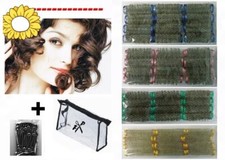 Metallwickler m. Borsten - Drahtwickler - Lockenwickler - Größe n. Wahl