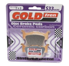 Goldfren S33 Bremsbel&auml;ge hinten f&uuml;r Honda TRX 420 Fourtrax 2009-2011