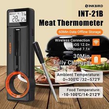 Kabellos Grillthermometer Bluetooth Fleischth...