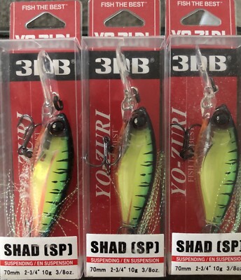 Yo Zuri Duel 3DB Shad 70 Mm Esca A Sospensione R1104-RRT (2815