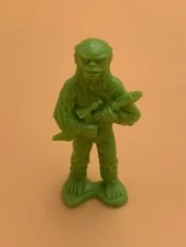 Tim Mee vtg plastic toy figure space galaxy laser timmee green alien monster vtg