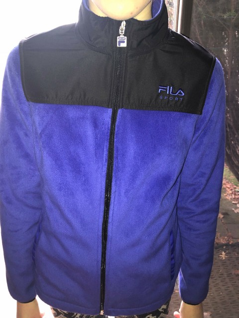 Brand New Purple Fila Sport Jacket Girls Size L 10/12 | eBay