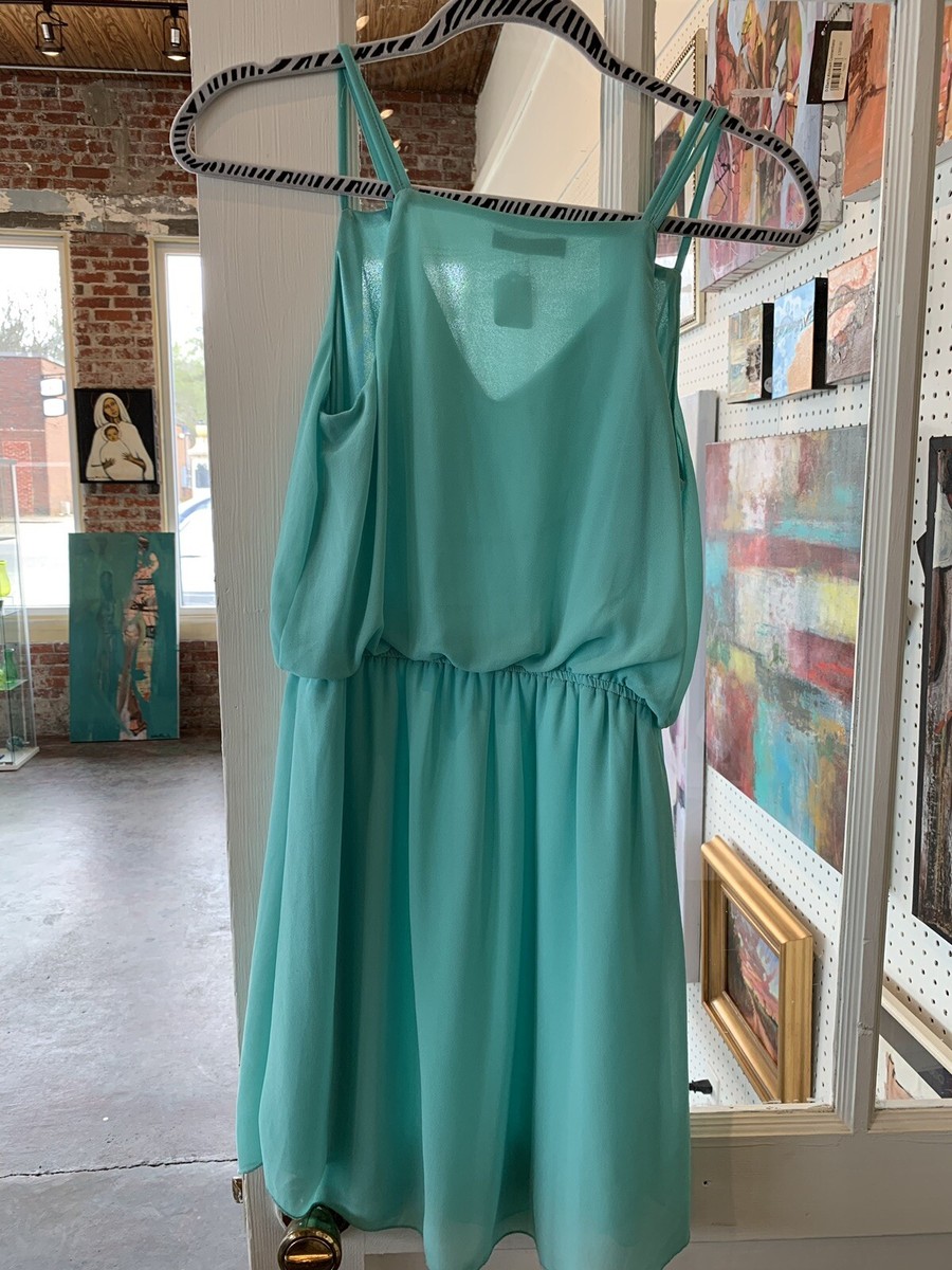 mint green empire waist dress Girls Mint Green Bridesmaid Dress A-Line Short Sleeves V Neck Sequined Empire Waist Long Chiffon Bridesmaid Dresses