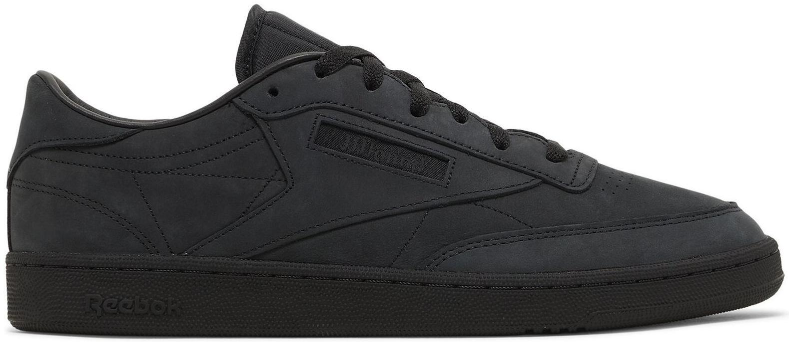 Size 9.5 - Reebok JJJJound x Club C 85 Triple Black for sale