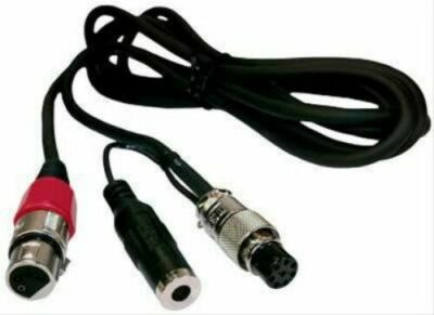 Heil Sound CC-1-K Microphone Cable XLR4 to Kenwood 8-Pin. Free Shipping