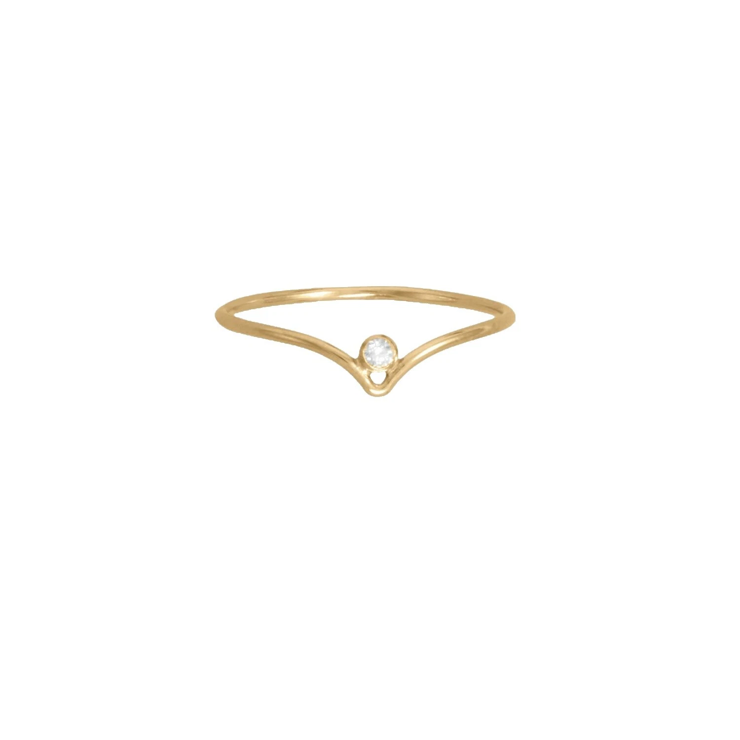 Band Yellow Gold Filled 8 Ring Fashion Rings