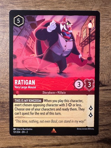 Disney Lorcana TCG - Rise of the Floodborn NON-FOIL Singles - Super Rare, Rare+ - Picture 109 of 186
