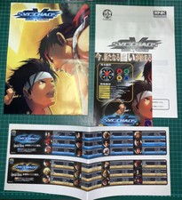 Original Neo geo MVS SVC Chaos kit japan borne arcade jamma artwork playmore