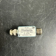 Tektronix 011-051 12 pF x 1 MHz (NOM) 2X Attenution, BNC (M) Time Standardizer