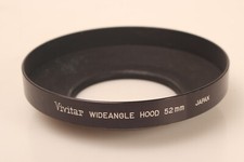 Vivitar 52mm Metal Lens Hood for 24mm  28mm Wide Angle WideAngle Camera Lens