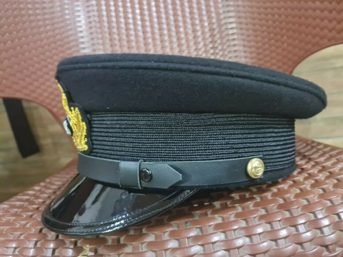 WW2 German Naval Visor Cap WWII Hats All Sizes Available Reproduction - Picture 6 of 9