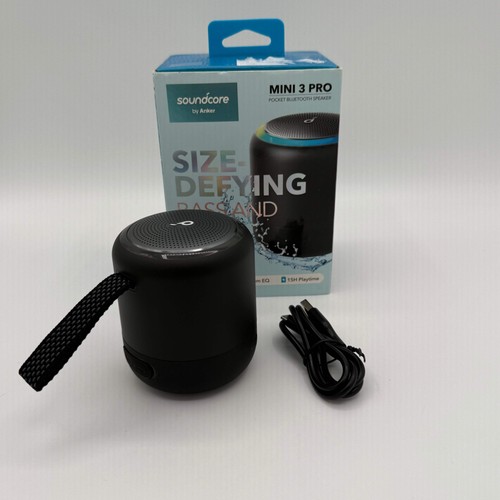 soundcore mini 3 pro Waterproof Wireless Portable Bluetooth Speaker Black A3127 - Picture 5 of 10