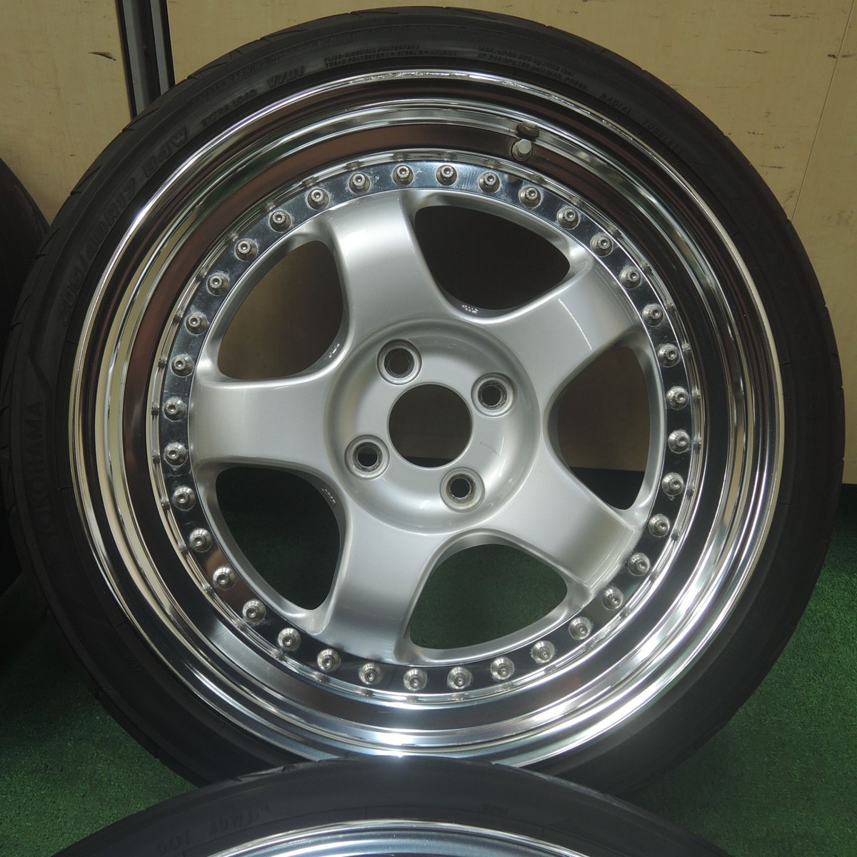 work Meister S1 17in 8J +25 4H 100 4本set