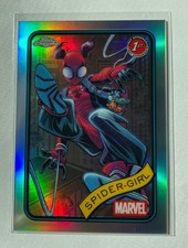 Spider -Girl #143 (1st Appearance) - 2025 Topps Chrome - Marvel - Refractor