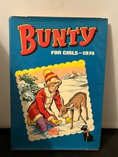 Bunty for Girls - 1974 Annual with dust cover.