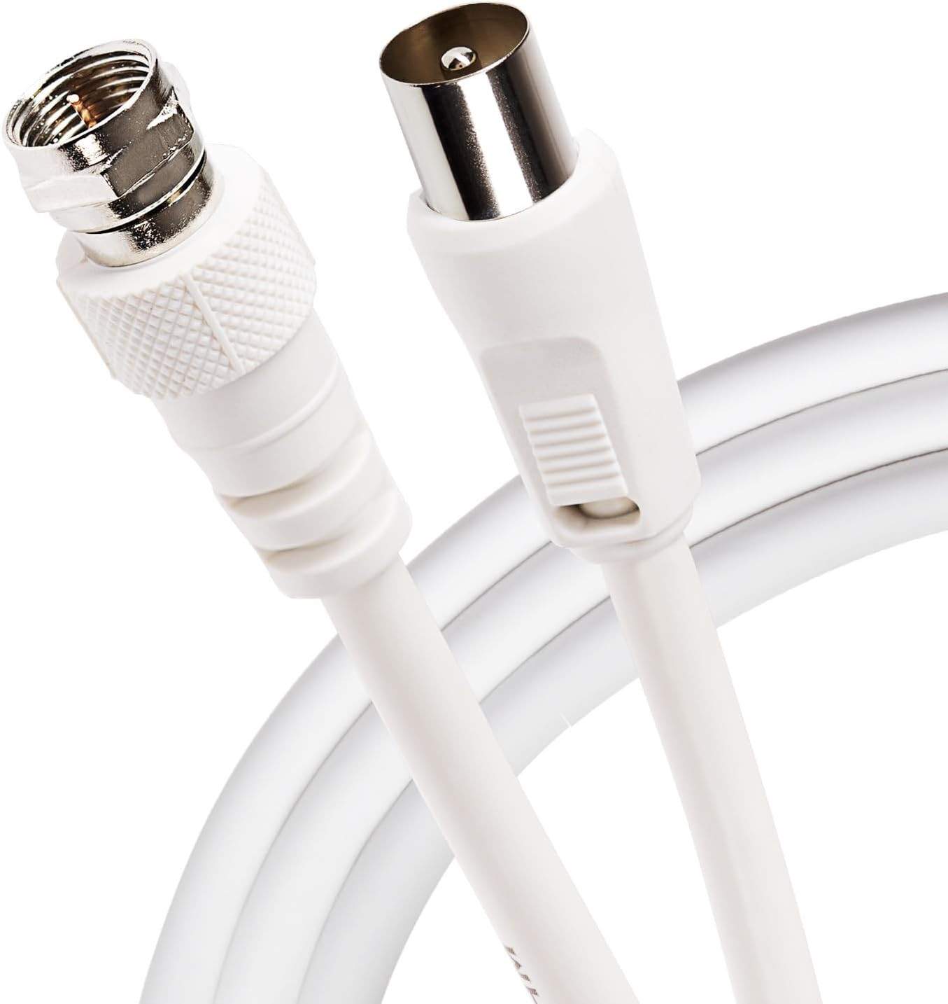 Maplin Satellite to TV Aerial Cable 2M Coaxial Cable F Type Male to RF Male