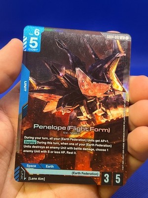 Gundam Card Game Phantom Aria Penelope Flight Form GD04-002 Legend