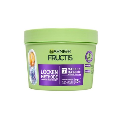 Garnier Feuchtigkeitsauffüllende 370 ml (1er Pack), Locken Methode Haarmaske 