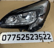 VAUXHALL CORSA 2016-2019 PASSENGER SIDE HEADLIGHT 39108228LH/1LF011830