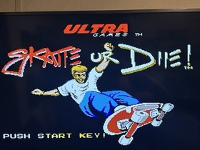 SKATE OR DIE - Gioco Nintendo NES (autentico), testato e funzionante spedizione gratuita!!