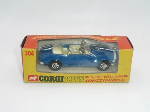 Corgi 304 Chevrolet SS 350 Camaro  VnrMint Boxed " original  "