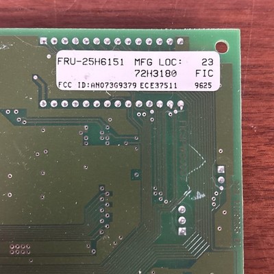 IBM EtherJet ISA Adapter Wake-Up On LAN | eBay