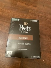 Peet's Coffee House Blend K-Cup Dark Roast 22 Ct
