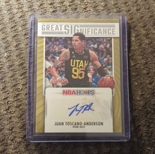 Panini 2023-24 NBA Hoops Great Significance Juan Toscano-Anderson Autograph #GS…