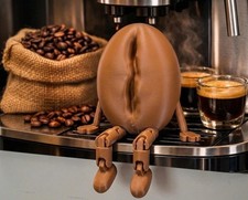 Kaffeebohne 3D Druck mit beweglichen Beinen l...