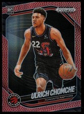 Ulrich Chomche - 2024-25 Panini Prizm Black Basketball Prizm /225 #236 (RC)