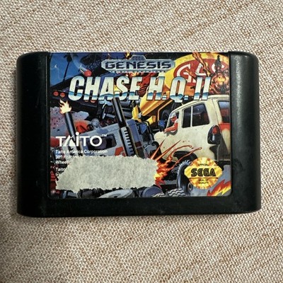 Chase H.Q. II (Sega Genesis, 1992) Tested & Working
