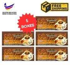 5 X Boxes Ganocafe Classic Gano Excel Cafe Coffee Ganoderma Lucidum 30 Sachets