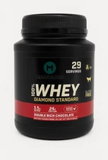 Magdaden Whey protein diamond standard 5.5g 24 grams of protein double chocolate